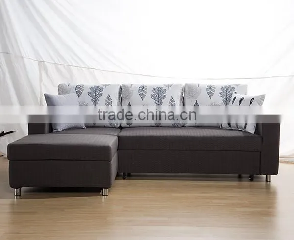 Hotel or Living Room Home Use Good Quality Fabric Corner Sofa Set photo-6