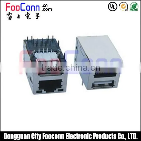 Dongguan Manufacturers Supply Rj45 Connector With Led Light for Pcb photo-2