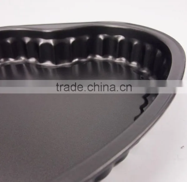 Carbon Steel Heart Shape Non-Stick Aluminum Cake Pan Bakeware photo-5