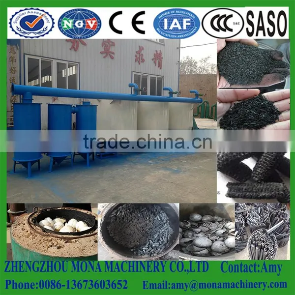 Continuously Wood Sawdust Log Bamboo Coconut Shell Charcoal Making Carbonization Stove photo-6