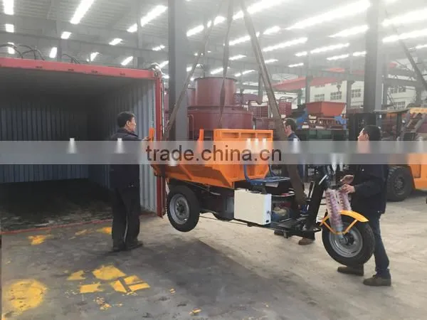 Diesel Engine Light 1t Dumper Tricycle Sale to Peru photo-3