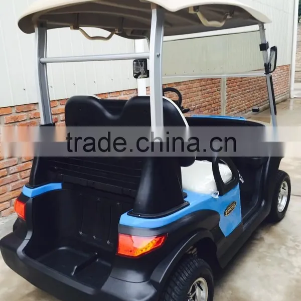 2014 New Electric Golf Car With CE Certificate in Blue Color photo-2