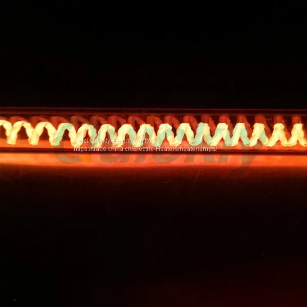 Far Wavelength Carbon Fiber Medium Wave Infrared Heater Lamps