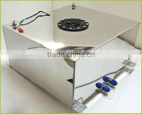 Aluminum Racing Fuel Cell 10 Gallon Gas Tank With Level Sender and Black Cap photo-3