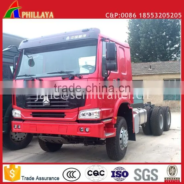 HOWO Brand 6*4 371HP Mini Tractor Trailer Truck photo-6