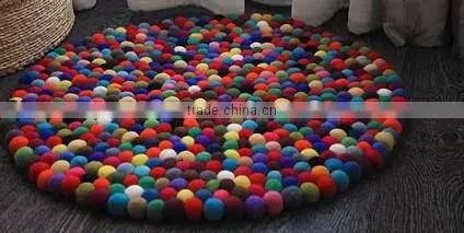 Colorful Felt Balls 2cm Decoration Felt Balls photo-2
