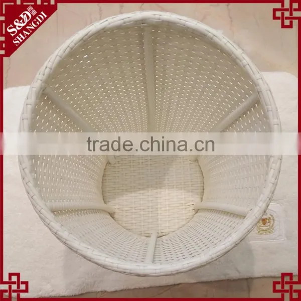 Functional Large Capability Durable Rattan Craft Laundry Basket for Hotel photo-4