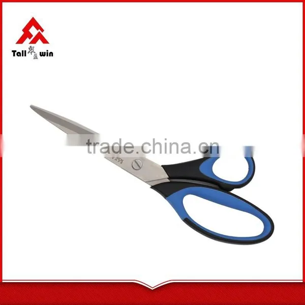 Rubber Handle 2CR13 Titanium Coating Blade Kitchen Scissor photo-3