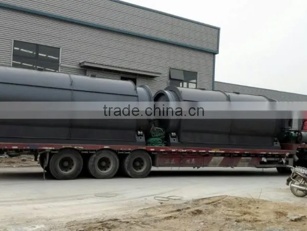 DAYI Hot-selling Waste Rubber/Plastic/Tyre To Oil Energy Recycling Pyrolysis Machine 12Ton Capacity photo-2