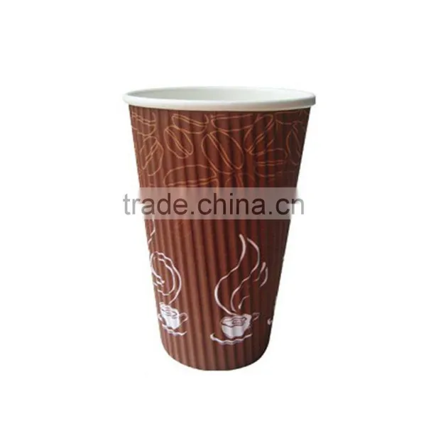 Custom Made s Ripple Coffee Paper Cups With Different Design photo-5
