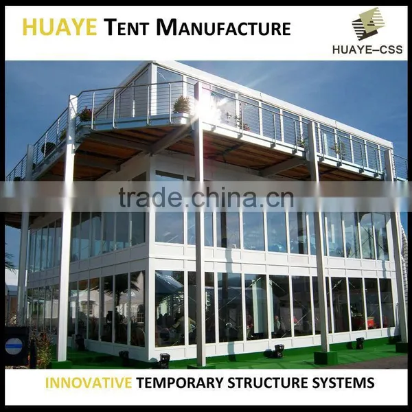 Luxury Multi-level Structure Wedding Events Tent With Lighting for Sale photo-4