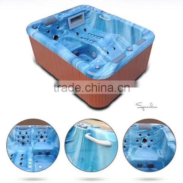 Bath Spa Hot Tubs for 2 Persons Mini Home Spas Indoor Freestanding Spa Bathtubs photo-5