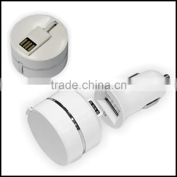 New Premium 4 in 1multifunctional Foldable Cellphone Electrial Charger Data Cable photo-2