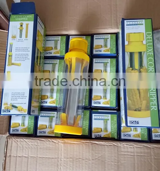 Factory Wholesale No Mess Stainless Steel Deluxe Corn Stripper photo-6