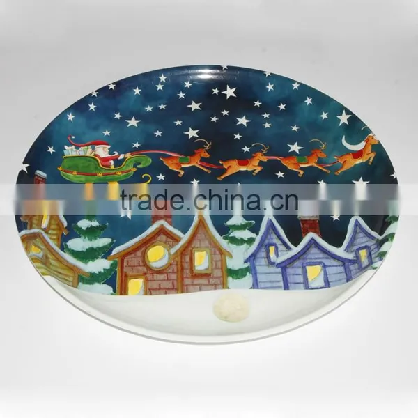Round Plastic Plate/ PP Durable Plastic Tableware / Dish photo-4