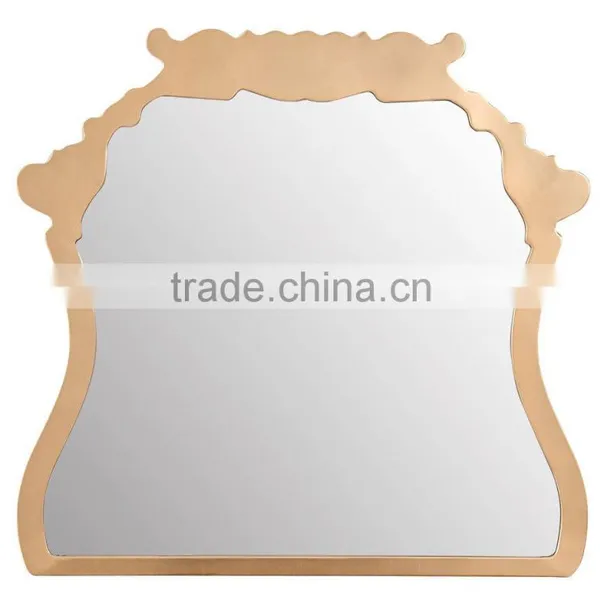 New Decorative Glass Mirror With Stainless Steel Frame photo-2