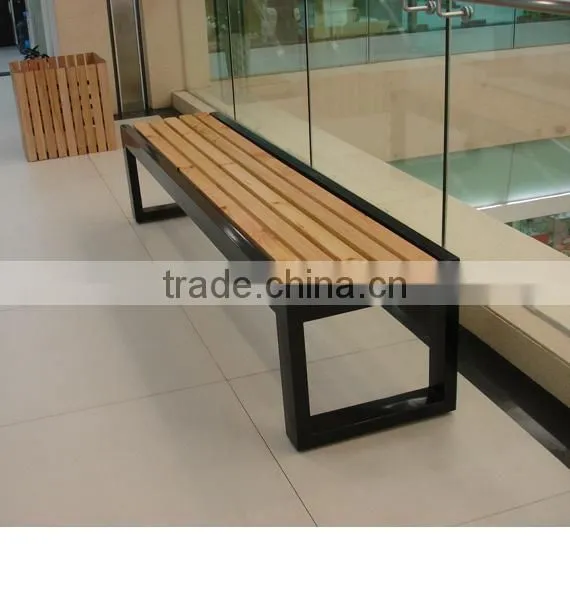 Pine Wood Outdoor Garden Bench photo-2