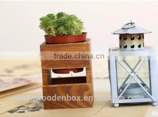 do Old Zakka Wooden Pen Container or Sundry Box photo-3