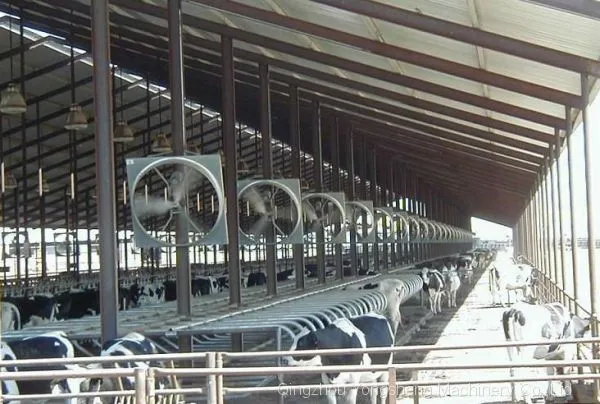 Cow House Belt Drive Cooling Fan Cattle Farm Hanging Fan photo-3