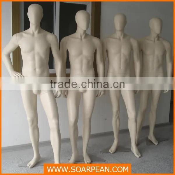 Fashion Full Body Fiberglass Realistic Male Mannequin photo-2