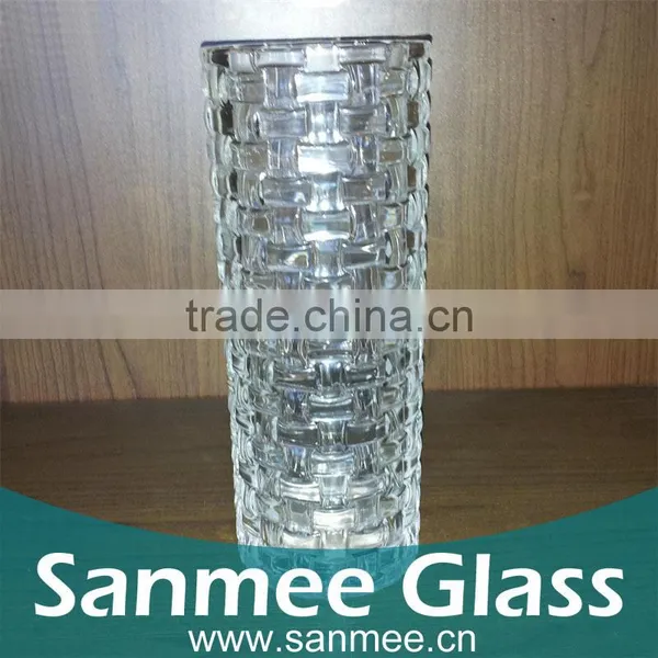 Geometric Glass Vase Holders Cheap,glass Vase,glass Mosaic Mirror Vase photo-2