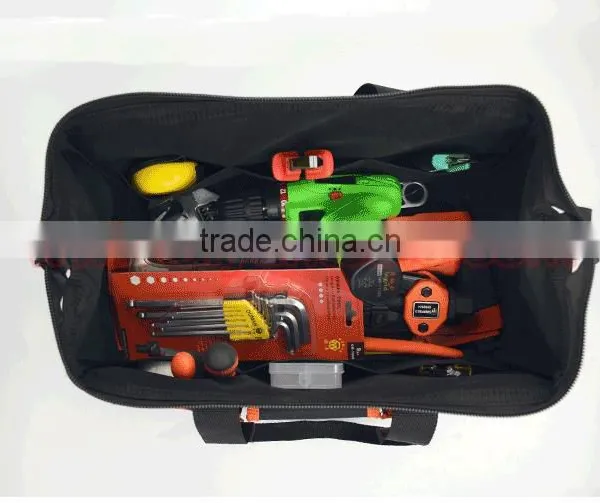600D Oxford Backpack Electrician Tool Bag Multifunctional Electrical Heavy Duty photo-6