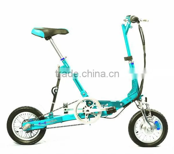 12 Inch Fashion Mini Folding Electric Bicycle Professional Tracking Bike photo-5