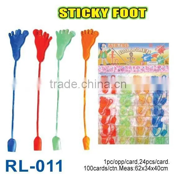 New Hot Selling Promotional Quality Cheap TPR Sticky Foot Toy photo-5