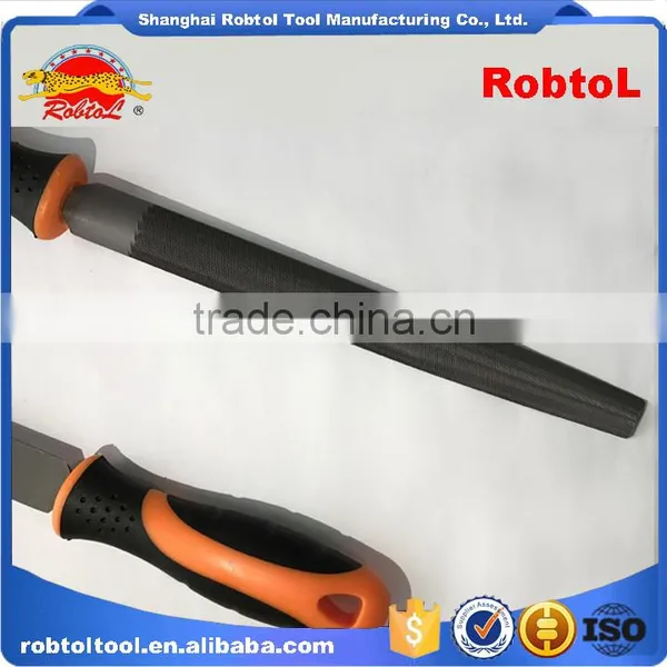 8" Steel File Rasp Bastard Cut Flat Half Round Curved Square Triangle Semicircle photo-3