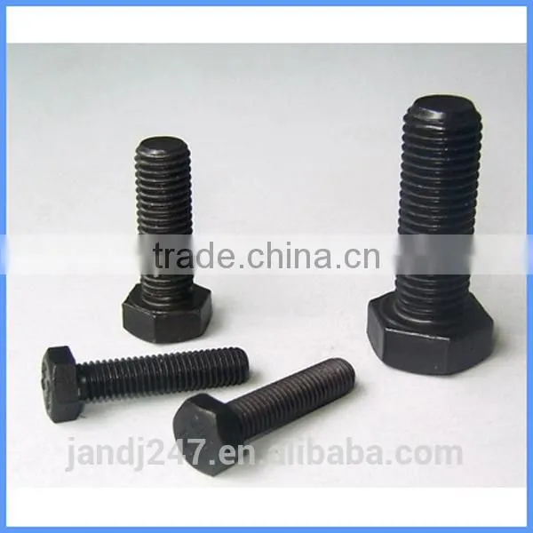 DIN 933 Black Hex Head Furniture Bolts From Guangzhou Supplier photo-2
