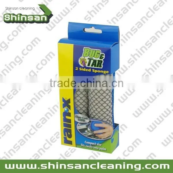 Good Quality Microfiber Mesh Bug Sponge/automotive Wash Sponge/microfiber Cleaning Car Sponge photo-5