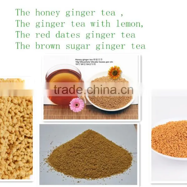 Kosher Passed Ginger Tea Powder / Lemon Ginger Tea Drinks/ginger Extract Powder photo-2