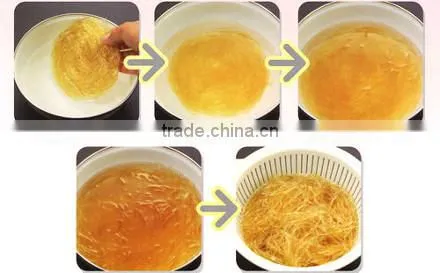 High Quality and Easy to Use Egg Imitation Shark Fin at Reasonable Prices , OEM Available photo-5