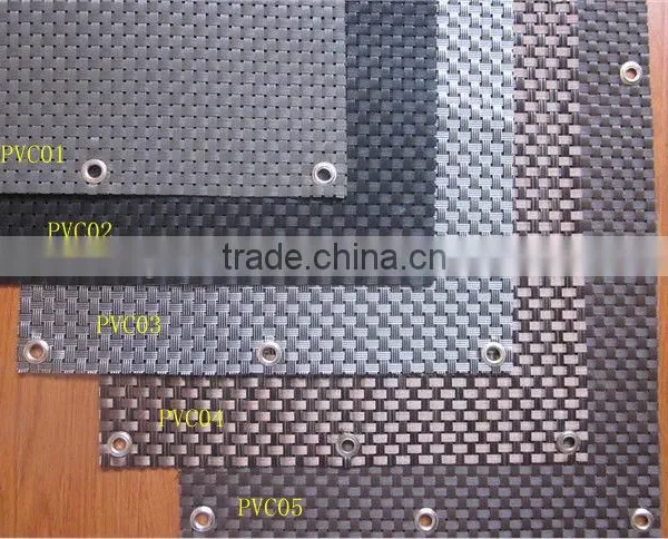 Polyester Coated PVC Balcony Privacy Screen photo-3
