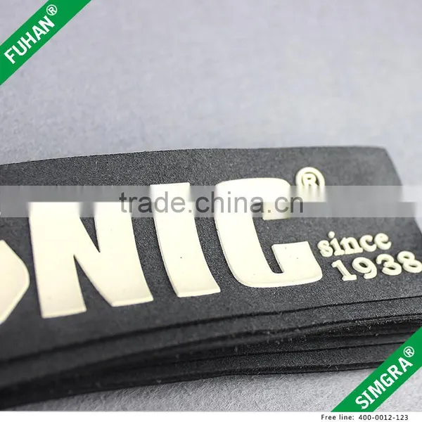 Wholesale PVC Brand Logo 3D Rubber Patches for Garment photo-6