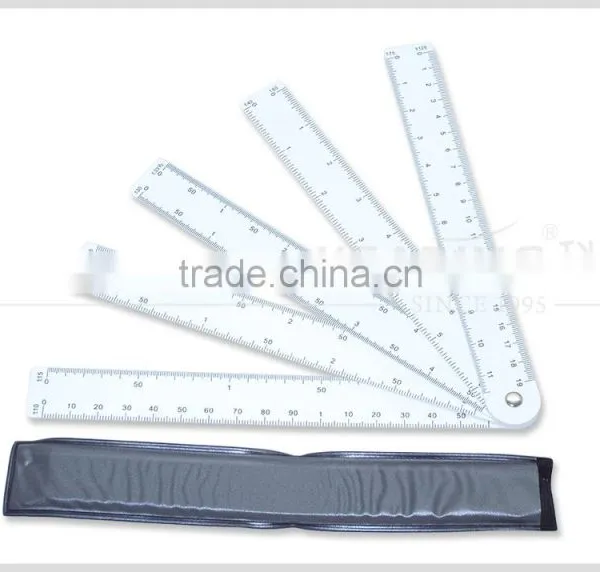 Kearing Brand 5pcs Combination Plastic Scale Ruler for Engineering #8500-5 photo-2