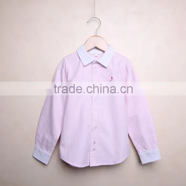 Custom Make High Quatity Baby Boys Lapel Shirts photo-3