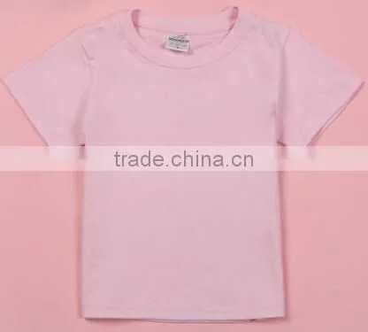 2015-2016 Hot Sale Cotton Blank Kids T-shirt photo-5