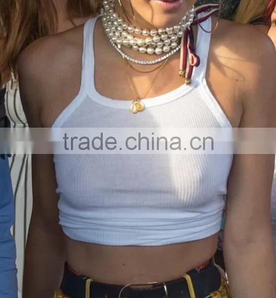 Runwaylover 133 New Fshion 2017 Ladies Sexy Sleeveless Tank Tops photo-3