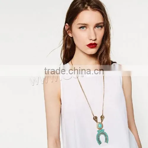 1100333 Zinc Alloy Sweater Chain Necklace Cloth Chain Necklace photo-3