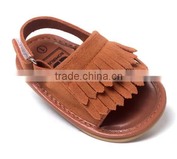 2017 Summer Design, PU Leather Baby Summer Sandals photo-6