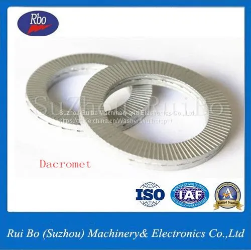Dacromet DIN25201 Dual Stackd Lock Washer With ISO