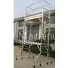 Double Formwork, Wheels, Casters Plastering Outdoor Multi Purpose Scaffolding For Cleaning Gutters