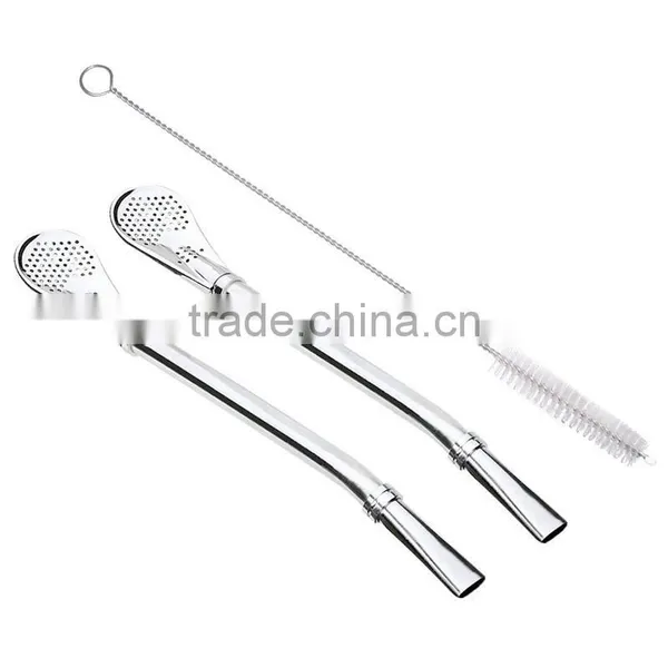 304 Stainless Steel Mate Straw Mate Bombillas Yerba Filter Drinking photo-2