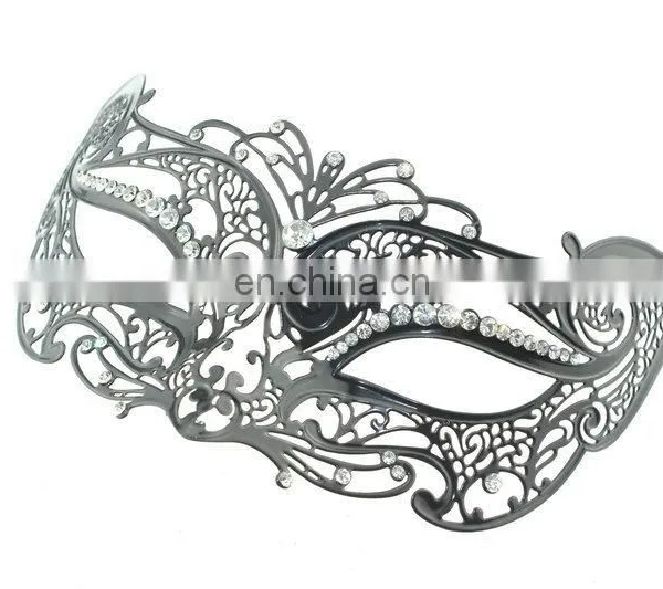 Wholesale Sexy Party Filigree Matel Mask photo-2