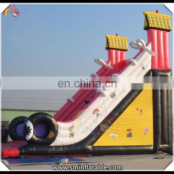 Funny Inflatable Slide, Inflatable Slide With Wheel&bowknot for Kids photo-3