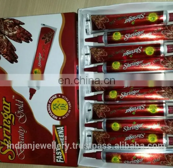 Indian Henna Cone Manufacturer, Natural Henna Tubes Exporter, Henna Body Art photo-3