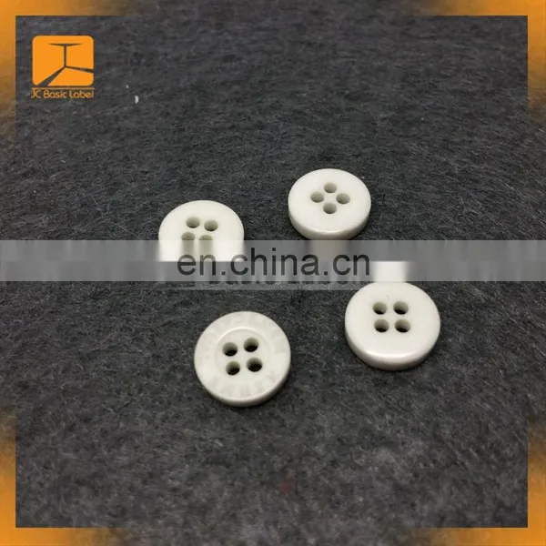 Round Clear 4 Hole Custom Made Plastic Button for Garment photo-6