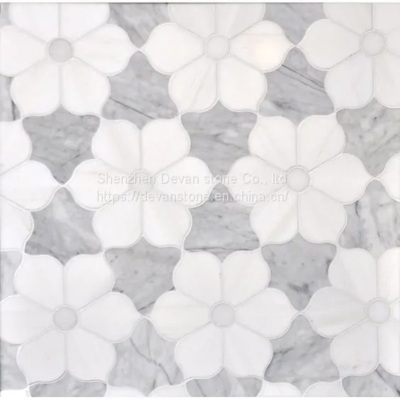 New Style Mosaic Floor Medallion Waterjet Mosaic photo-3