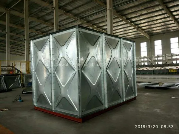 Hot Dip Galvanized Water Storage Tanks photo-4